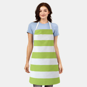 Tablier Grandes Tailles Vertes, Grandes Tailles Blanches,