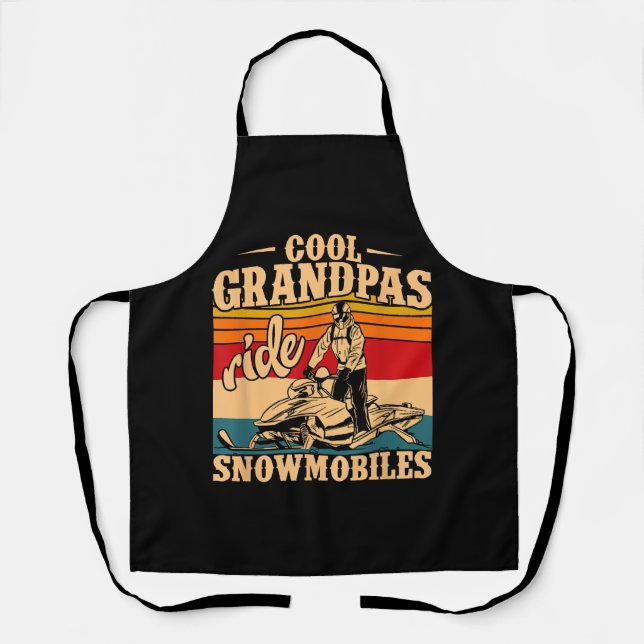 Tablier Grandpas cool randonnée Motoneige Motoneige Motone (Recto)