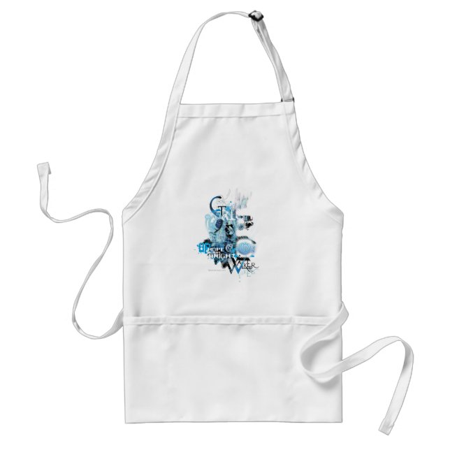 Tablier Graphique de lanterne bleue 1 (Devant)