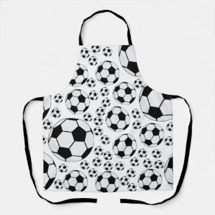 Tablier Graphisme de ballon de football classique Fan de s