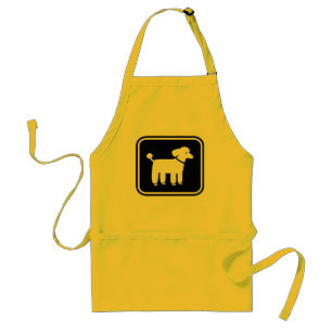 Tablier Graphisme de caniche