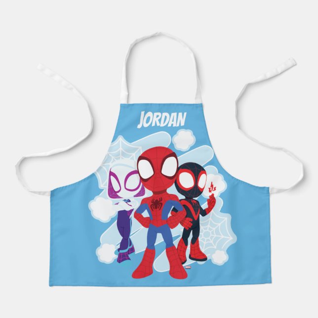 Tablier Graphisme de l'équipe Spidey (Recto)