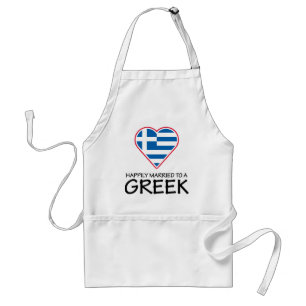 Tablier Grec heureusement marié