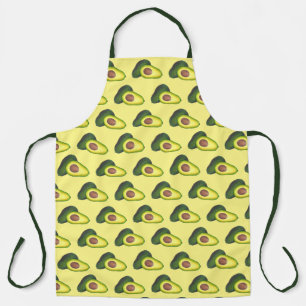 Tablier Green Yellow California Mexican Avocado Foodie