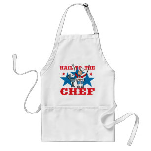 Tablier Grêle au chef de BBQ
