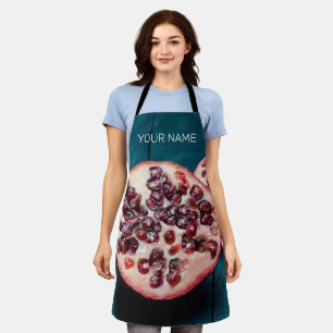 Tablier Grenade Fruit végétal Gourmet Foodie Souvenir