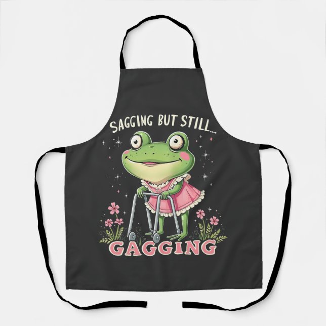 Tablier Grenouille de jour des mères, mais toujours gisant (Recto)