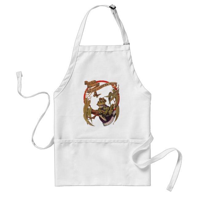 Tablier Grenouille enchantée Prince Apron (Devant)