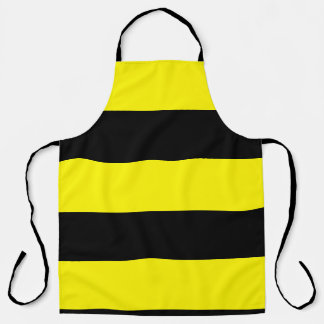 Tablier Grèves jaunes et noires