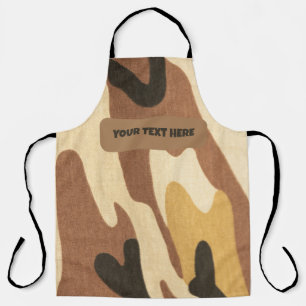 Tablier grill camouflage de l'armée, Camo Personnalisé