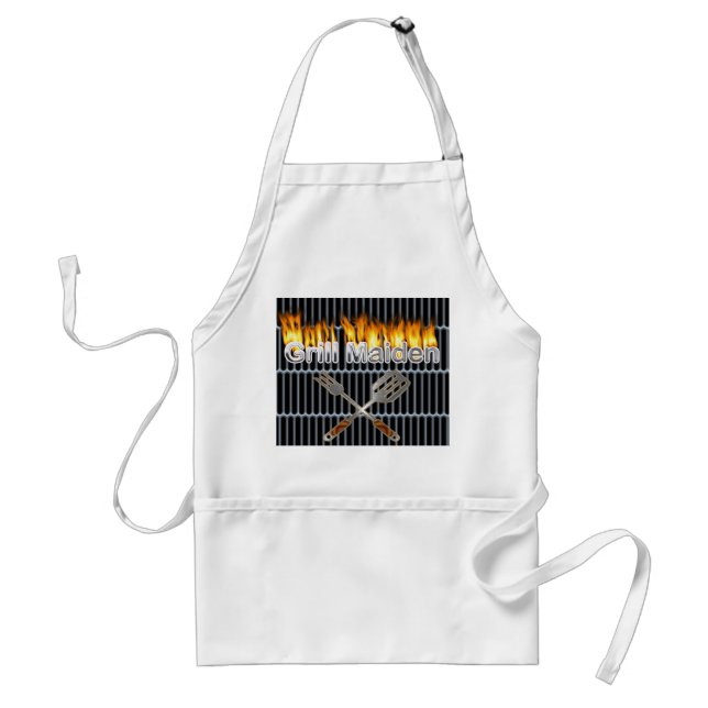 Tablier Grill Maiden spécialement conçu (Devant)