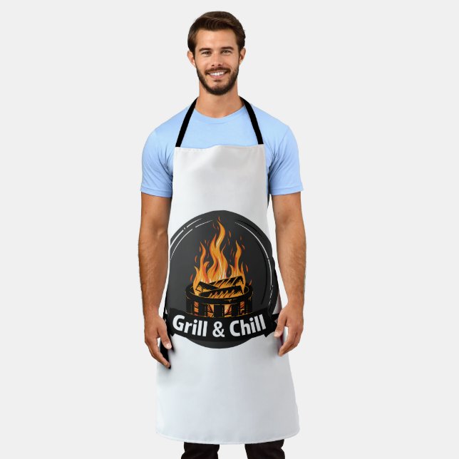Tablier "Grill Master" (Porté)