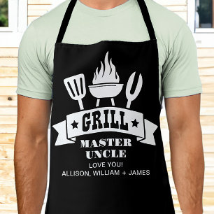 Tablier Grill Master Oncle Noir