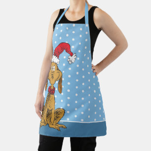 Tablier Grinch Classique Max - Chapeau de Père Noël