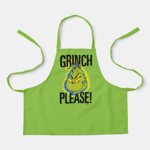 Tablier Grinch Drôle Grinch S'Il Vous Plaît Citer