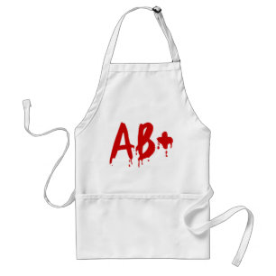 Tablier Groupe sanguin AB+ Positif #Hôpital d'horreur