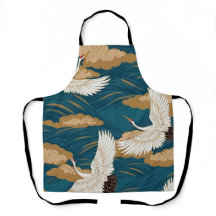 Grue et vague, design japonais