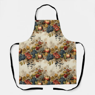 Tablier Guirlande de fruits de vigne vintage