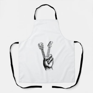 Tablier Guitar Lover   Say Hi Guitar