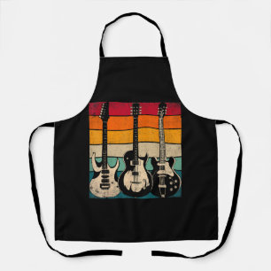 Tablier Guitare rétro