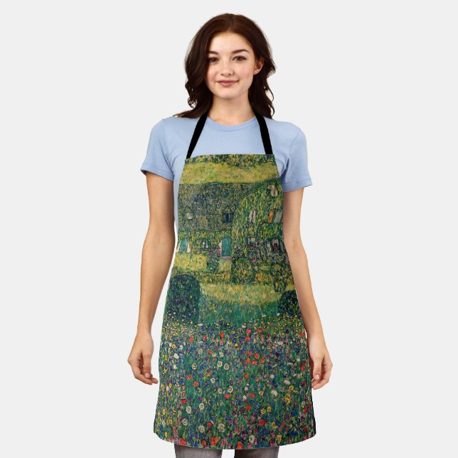 Tablier Gustav Klimt - Maison de campagne de l'Attersee (Porté)