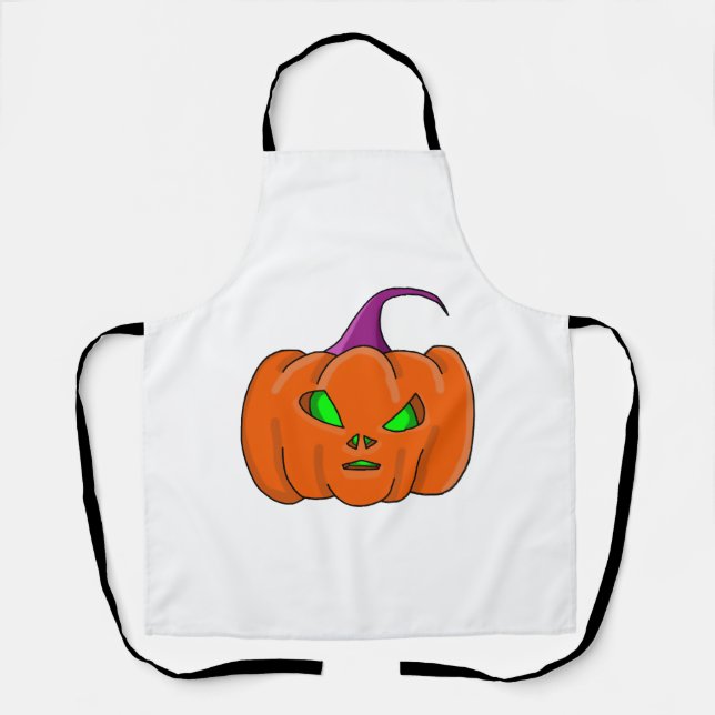 Tablier Halloween Alpaca (Recto)