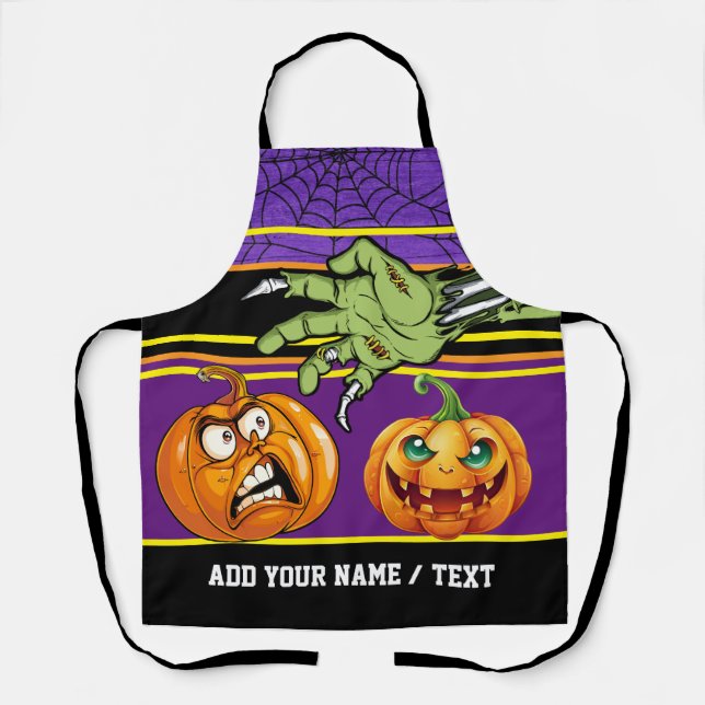Tablier HALLOWEEN APRON Tout-En-Plan (Recto)