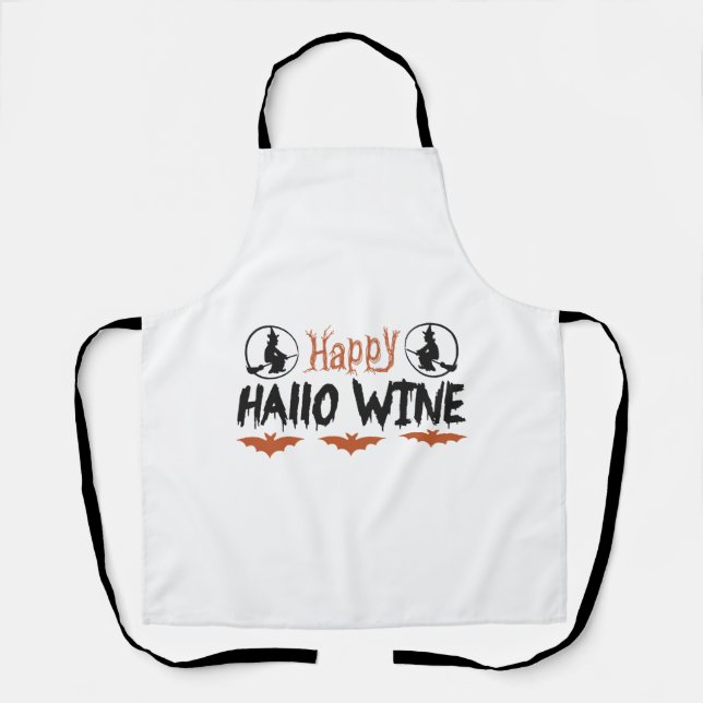 Tablier halloween boo (Recto)