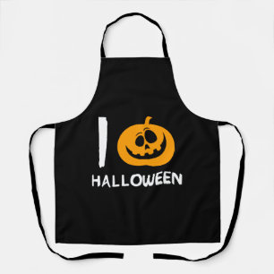 Tablier Halloween citrouille