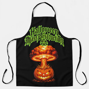 Tablier Halloween de destruction massive Jack-o'-lanterne