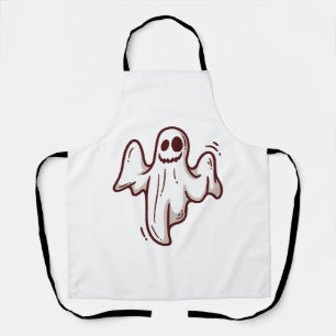 Tablier Halloween ghost