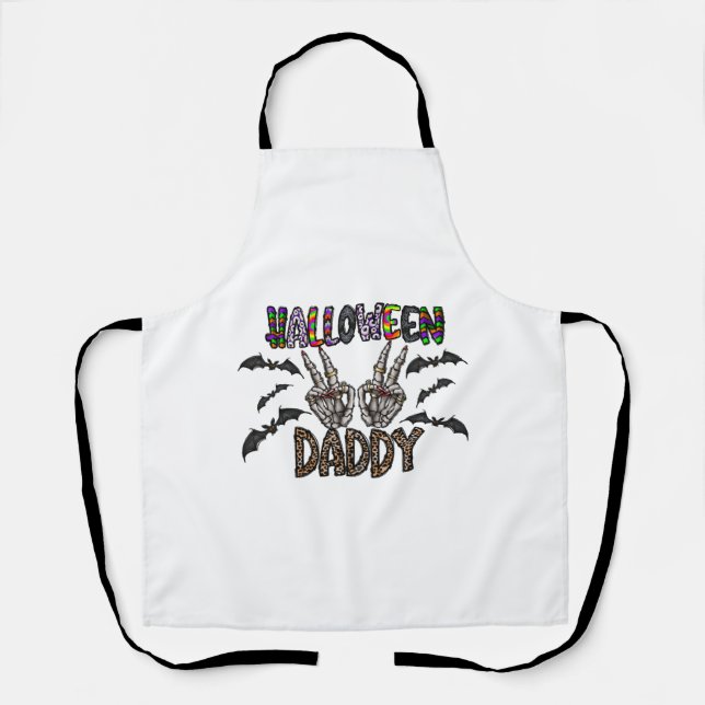Tablier Halloween papa (Recto)