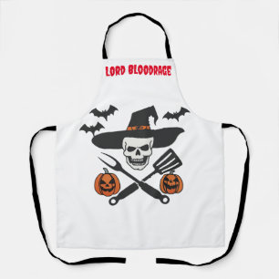 Tablier Halloween Sorcière démoniste Cowboy Apron à thème