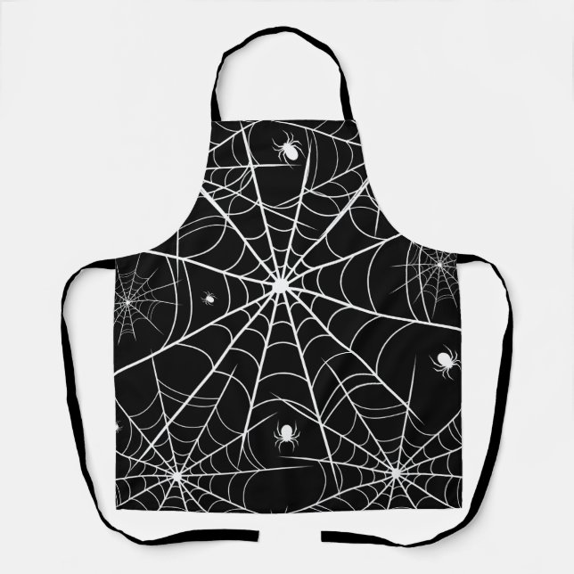 Tablier Halloween Spider Web (Recto)