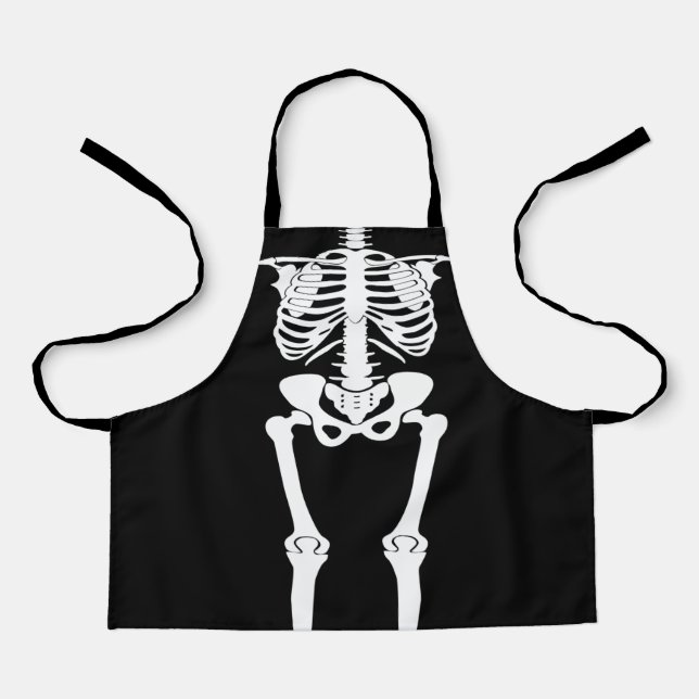 Tablier Halloween Squelette Bones Pour Enfants Tout-Sur-Im (Recto)