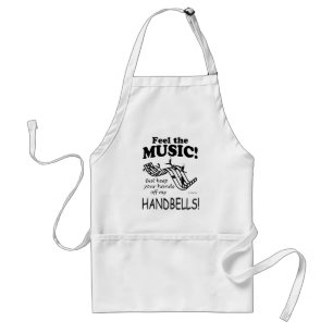 Tablier Handbells Ressentent La Musique