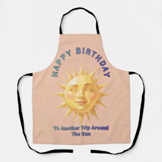 TABLIER HAPPY BIRTHDAY TO ANOTHER TRIP AROUND THE SUN