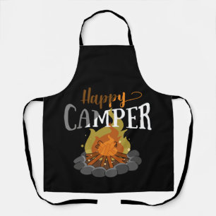 Tablier Happy Camper Typographie
