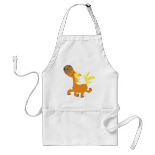 Tablier Happy Cartoon Pony Cuisine Apron