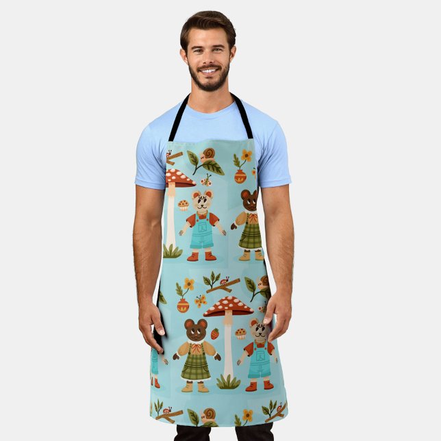 Tablier Happy man apron design  (Créateur téléchargé)