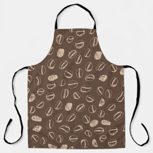 Tablier Haricots de café : Doodon de dessin Vintage