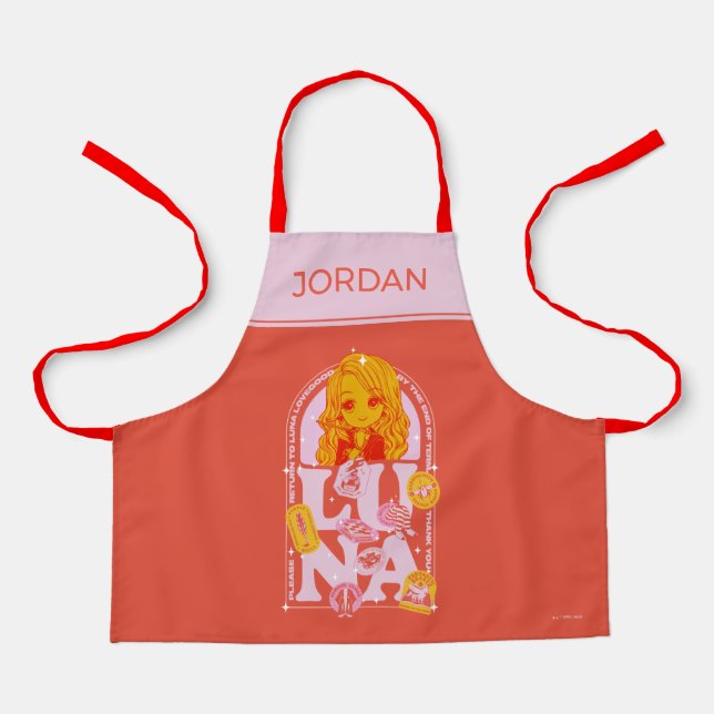 Tablier HARRY POTTER™ | Retournez à Luna Lovegood (Recto)