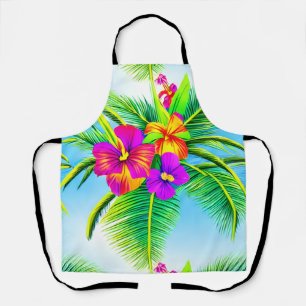 Tablier Hawaï Tropical Motif sans couture