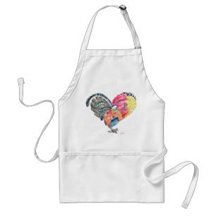 tablier heartimal de coq