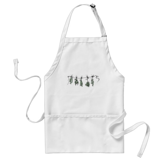 Tablier Herbes du jardin (Devant)