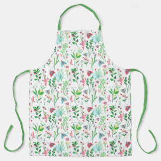 Tablier Herbes et bugs Apron botanique