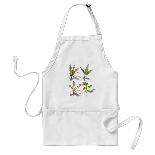 Tablier Herbes - Tabon (Devant)