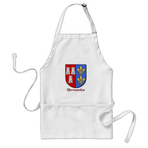 Tablier Hernandez Family Shield Apron