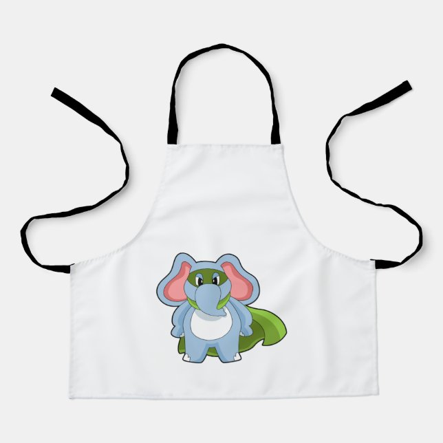 Tablier Héros éléphant (Recto)