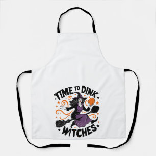 Tablier Heure de Dink Witts Halloween Pickleball Éffrayant